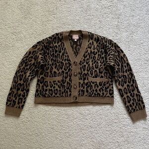 SMYM leopard print cardigan